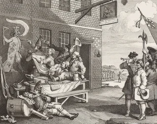 De Invasie, Plaat 2: Engeland. 1756