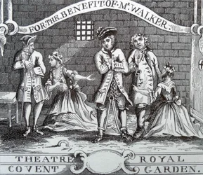 Kaartje voor het Theater