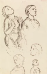 Studies van Edith Holman Hunt