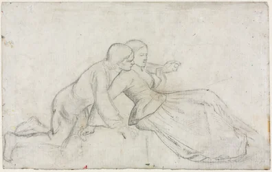 Studie voor De Herdersknecht, 1851