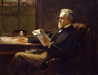 Portret van George Jacob Holyoake
