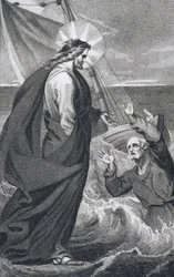 Christus Berispt Petrus, uit 
