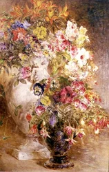 Een overvloed aan bloemen