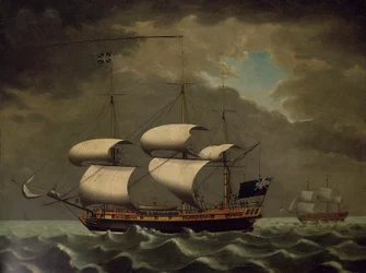Slavenschip, ca. 1780