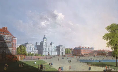 De Horse Guards Parade, Westminster, 18e eeuw