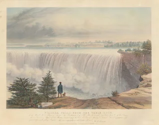 Niagara Falls vanaf de Table Rock