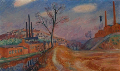 Landschap - fabrieken
