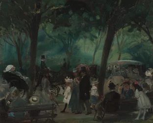 De rit, Central Park, ca. 1905