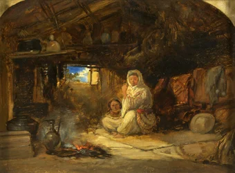 Oosters interieur (Lycië, Turkije)