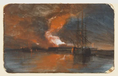 De brand van de nieuwe gevangenis, Bristol