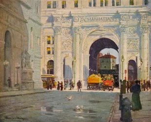 De Stadspoort, ca. 1917