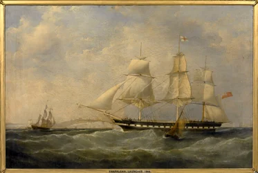 Het Indiase schip 