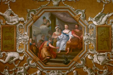 Het Plafond van de Koningsgalerij