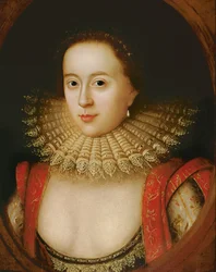 Portret van Frances Howard (1590-1632) Gravin van Somerset, ca. 1615