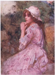 Haar bescheiden uiterlijk zou het huisje kunnen versieren, zo zoet als de sleutelbloem onder de doorn piept