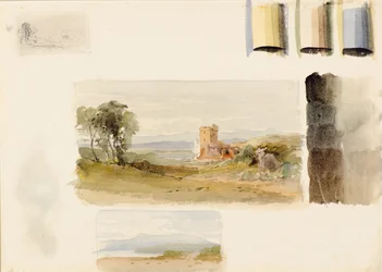 Lessen in Landschapsschilderen met Kleurschema Aangegeven