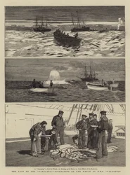 De laatste van de voorhoede, ontmasting van het wrak door HMS Valorous