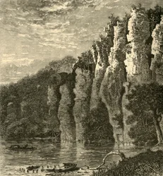 Anvil Cliff, 1872