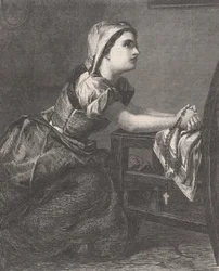 La Prière, uit Illustrated London News, 2 maart 1867