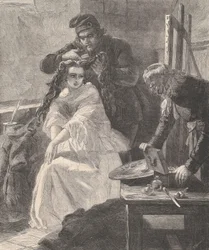 La Toilette des Morts, uit Illustrated London News, 25 juli 1863