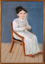 Portret van een klein meisje