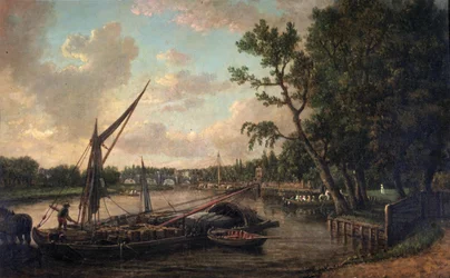 Richmond vanaf de Surrey-oever, ca. 1800
