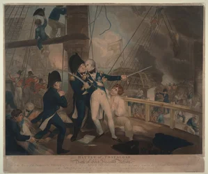 De Slag bij Trafalgar en de dood van Nelson, 1806