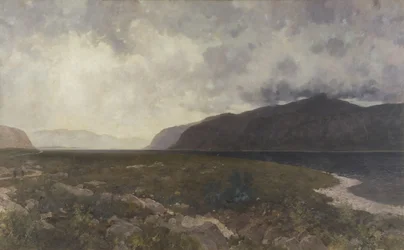 Loch Maree vanaf Grudie Bridge, c.1905