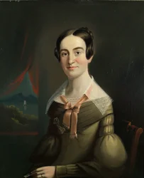 Mevrouw Eunice Hall uit Portland, Maine, 1839