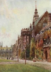 Orielraam van de hal, Trinity Great Court