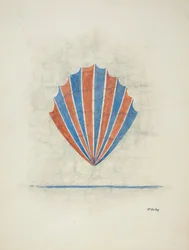 Restauratietekening: Muurschildering, 1938