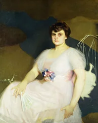 Portret van Charlotte Parker Milne