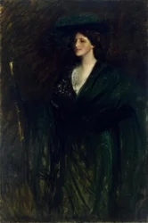 De smaragdgroene dame