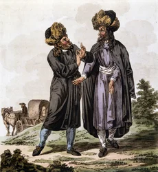 Poolse Joden, gravure uit het boek 