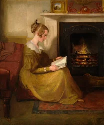 Een Lezing bij de Haard, c.1825