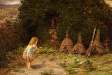 De bijen vangen