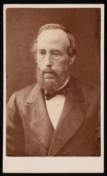 Portret van James Croll 1821-1890, voor 1876