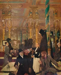 Het Cafe Royal, Londen, 1912