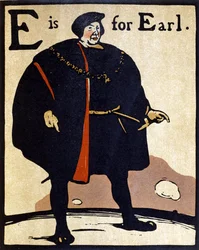 E is voor Earl, illustratie uit 