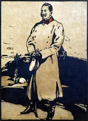 Kaiser Wilhelm II (1859-1941) illustratie uit 