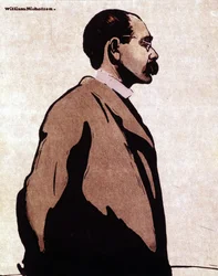 Portret van Rudyard Kipling