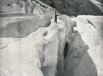 De Rockies: Asulkan Gletsjer, Hermit Range, Canada, 1895
