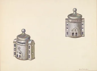 Byzantijnse Koepel Spaarpot, ca. 1938