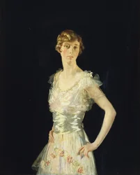 Portret van Gardenia, driekwart lengte, 1915