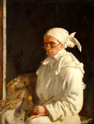 De Schilder: Zelfportret met Bril, 1907