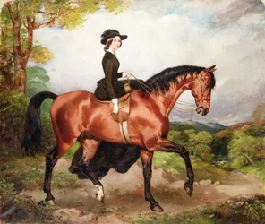 Portret van mevrouw Thomas Conolly van Castletown Co.Kildare