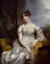 Portret van Louisa, Lady Lovaine, later Gravin van Beverley