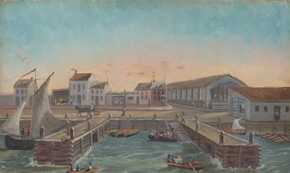 Oude veertrappen, 1870s