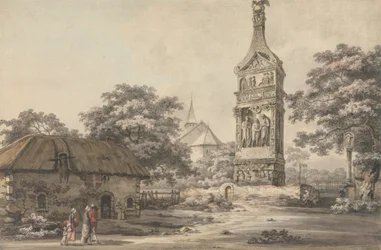 Het Secundini-monument in Ighel in het hertogdom Luxemburg