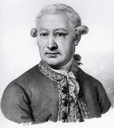 Portret van Giovanni Alessandro Brambilla (1728-1800), Baron van Carpiano, Italiaanse anatoom, patholoog en arts, gravure